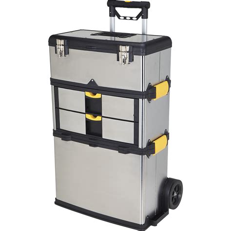 large metal tool boxes on wheels|waterproof tool box with wheels.